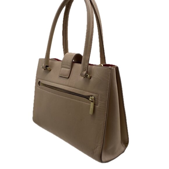 Salvatore Ferragamo Gancini Clasp Top Handle Bag | Leather | Made in Italy - Picture 4 of 10